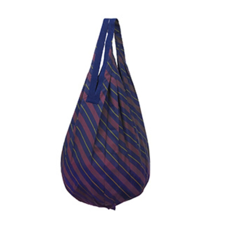 Shupatto Foldable Tote Drop - Regimental Stripes