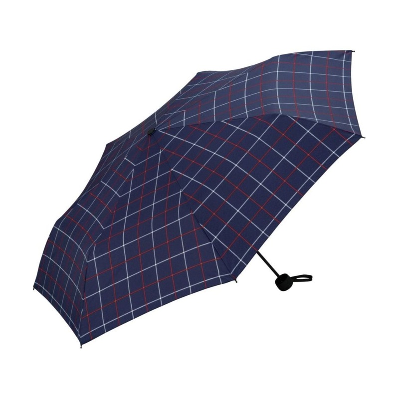 WPC UX Basic Folding UV Protection Umbrella 58cm (Window Pane)