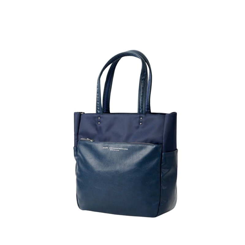 Anello New Premium Tote Bag (Navy)