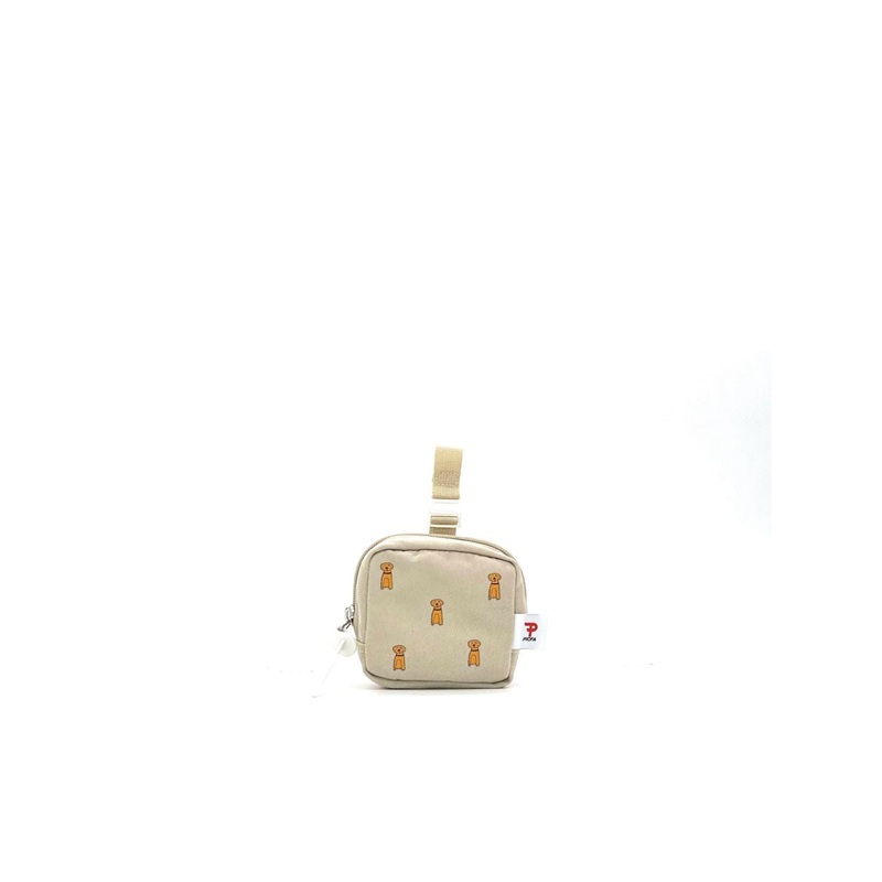 Cilocala Picfa Inu Shikaku Pouch (Stone)