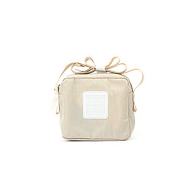 Cilocala Regular Mashikaku Shoulder Bag (Stone)