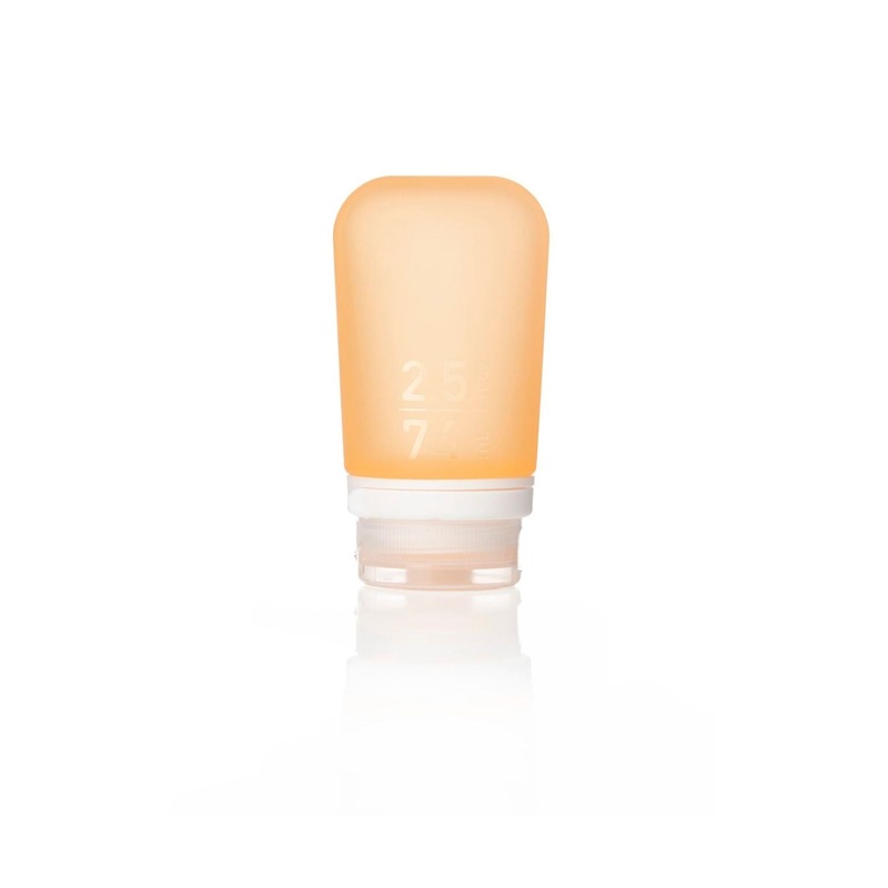 Humangear Medium Gotoob+ Travel Bottle 2.5oz/74ml (Orange)