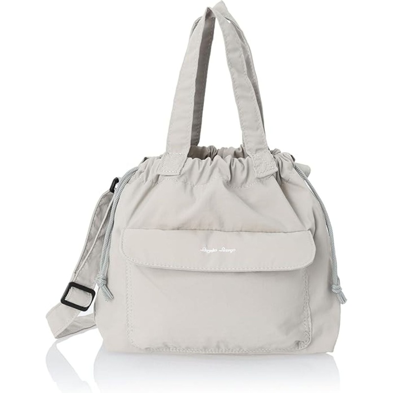 Legato Largo Yokubari Mini Shoulder Bag (Light Grey)