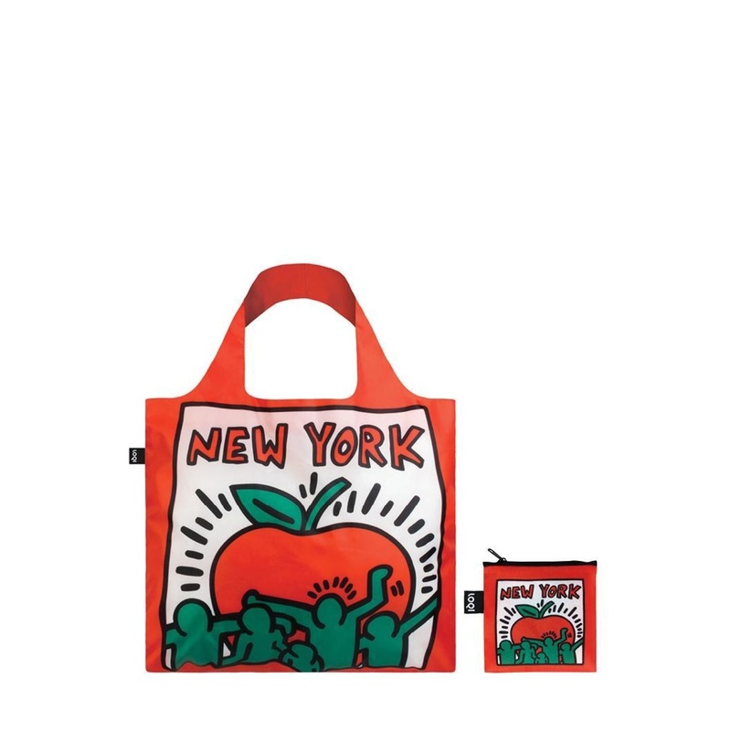 LOQI Museum Foldable Tote Bag - Keith Haring - New York