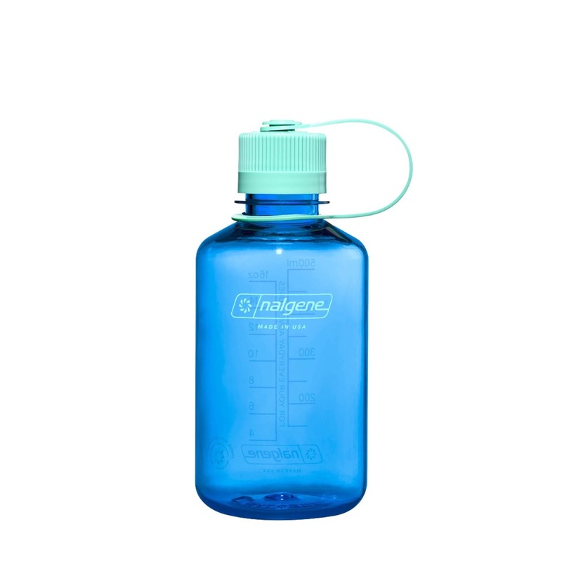 Nalgene 16oz Narrow Mouth Bottle Sustain - Cornflower Blue