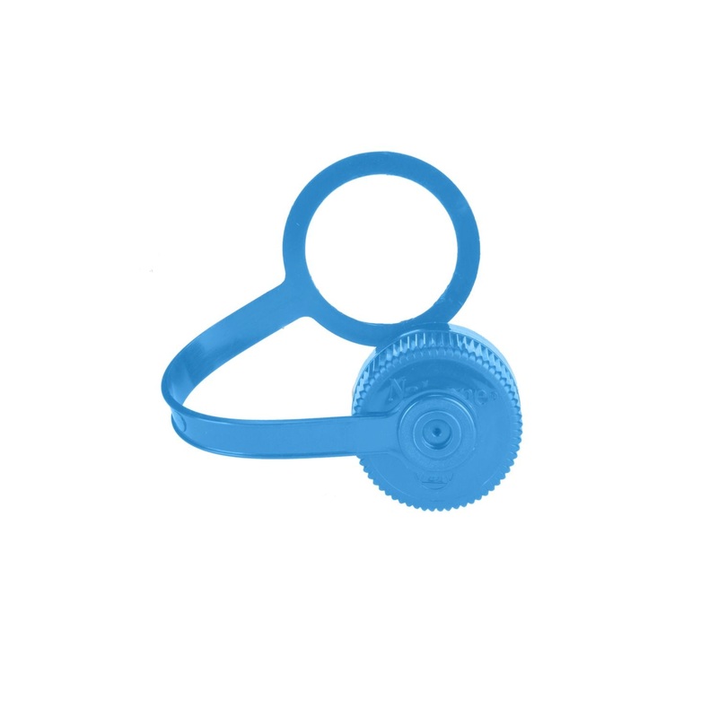 Nalgene Narrow Mouth Water Bottle 38mm Loop-Top Cap - Blue