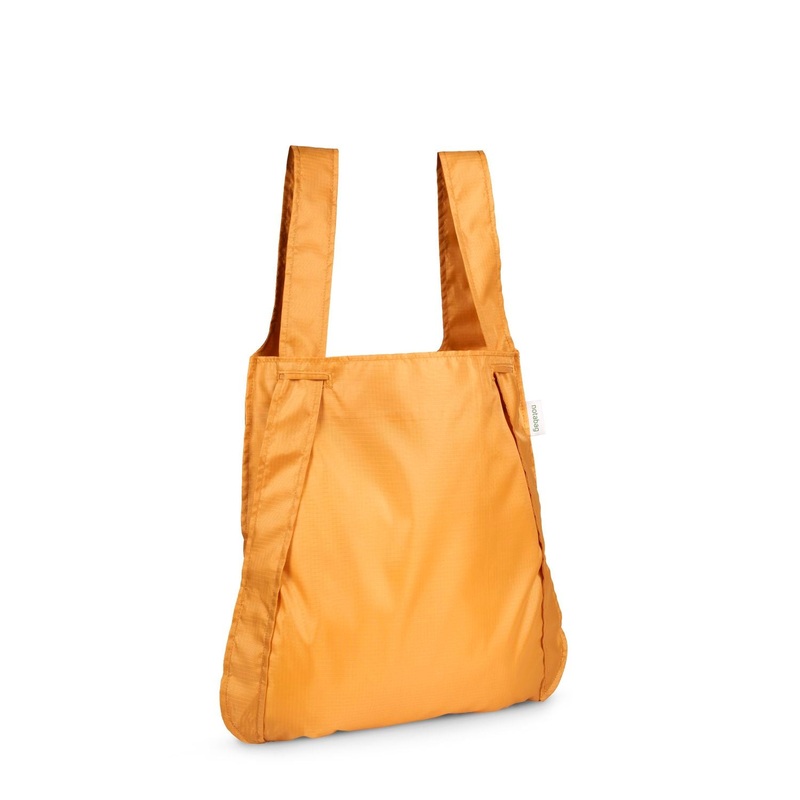 Notabag Recycled Convertible Tote Backpack - Mustard