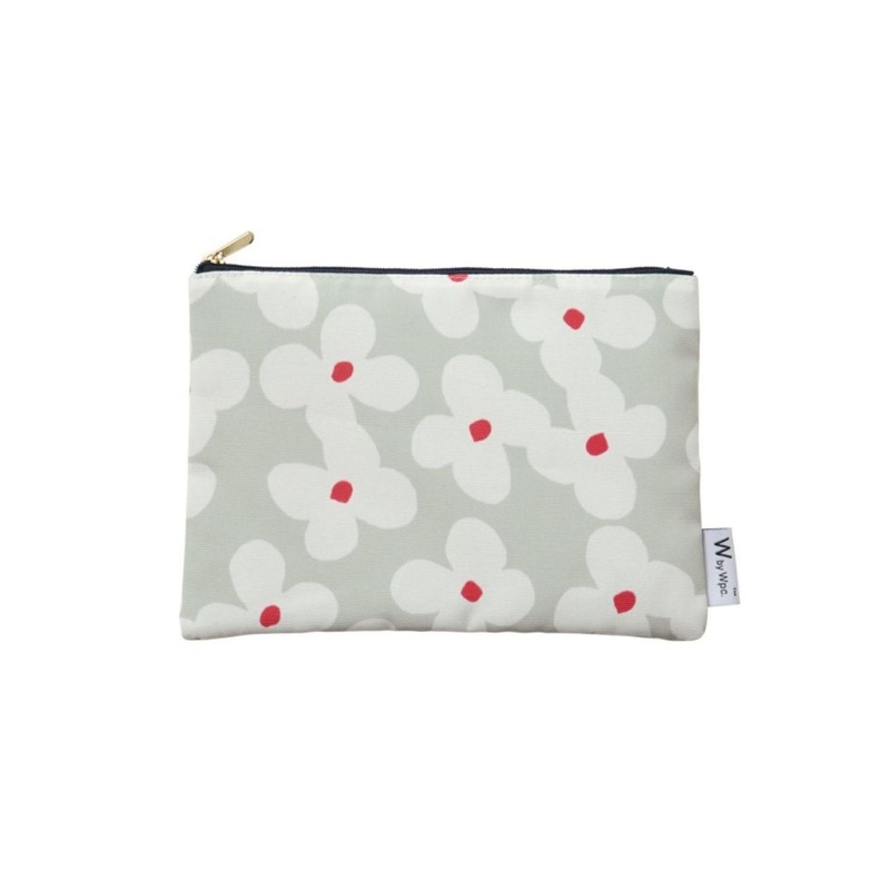 WPC Flat Pouch (Kukka Off White)