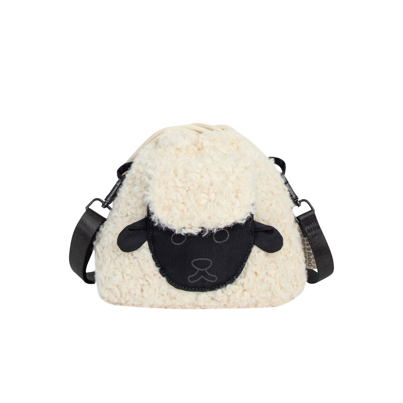 Doughnut Bah Fairies & Friends Series Crossbody Bag - White X Black