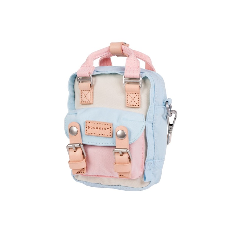 Doughnut Macaroon Tiny - Cream X Iceberg X Sakura