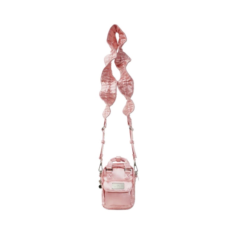 Doughnut Macaroon Tiny Girlitude Series Crossbody Bag - Rose