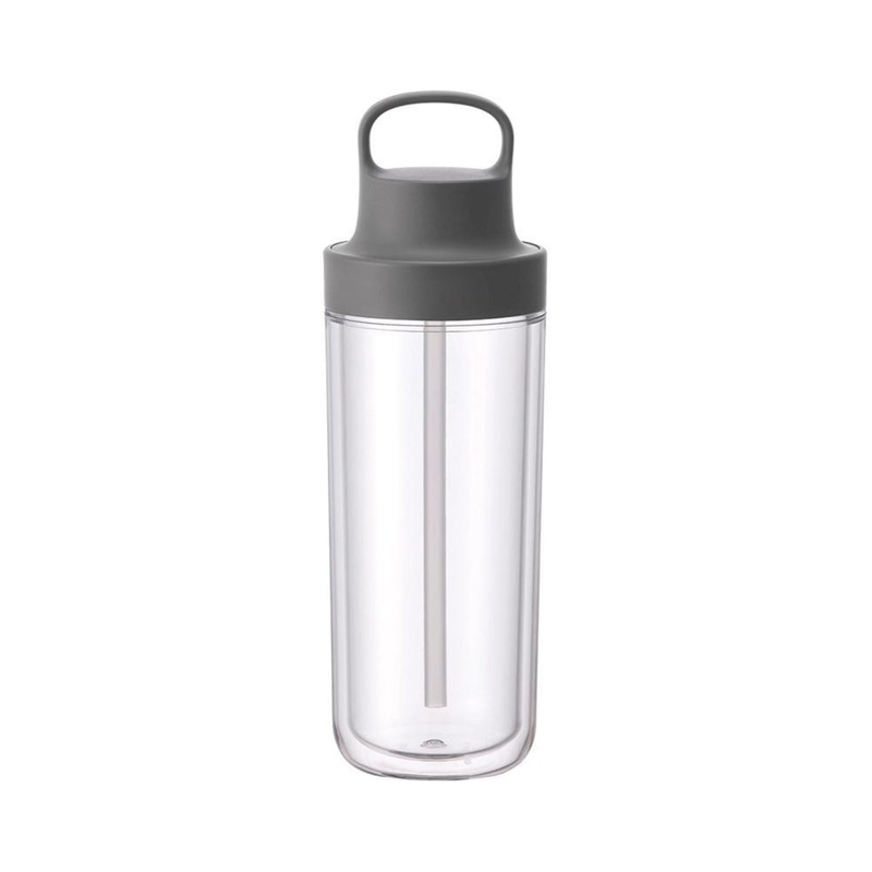 Kinto To Go Water Bottle 480ML - Dark Gray