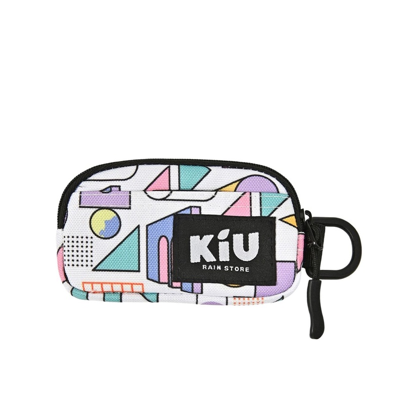 KiU Water Repellent Pouch Small (80S Geometry)