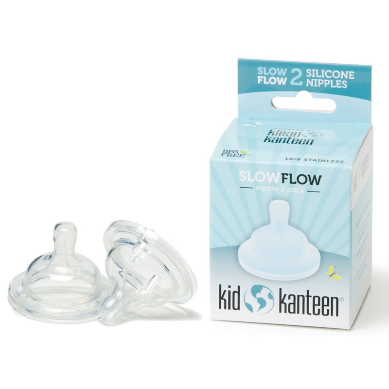 Klean Kanteen Baby Nipples Slow Flow (2PK)