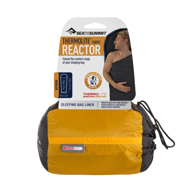 Sea To Summit Reactor Thermolite Liner (Black)