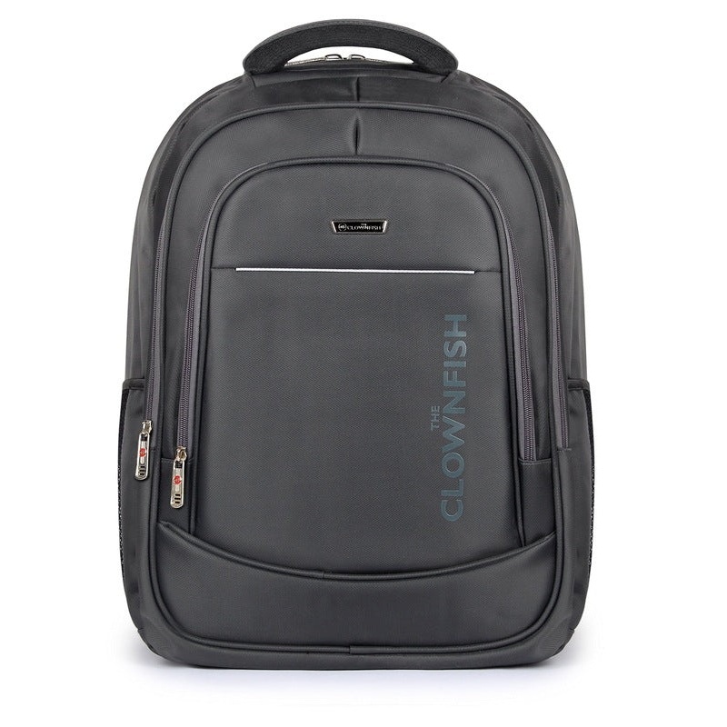 30L Laptop Backpack with Cushioned Sleeve & 3 Compartments | Adjustable Straps | Grey