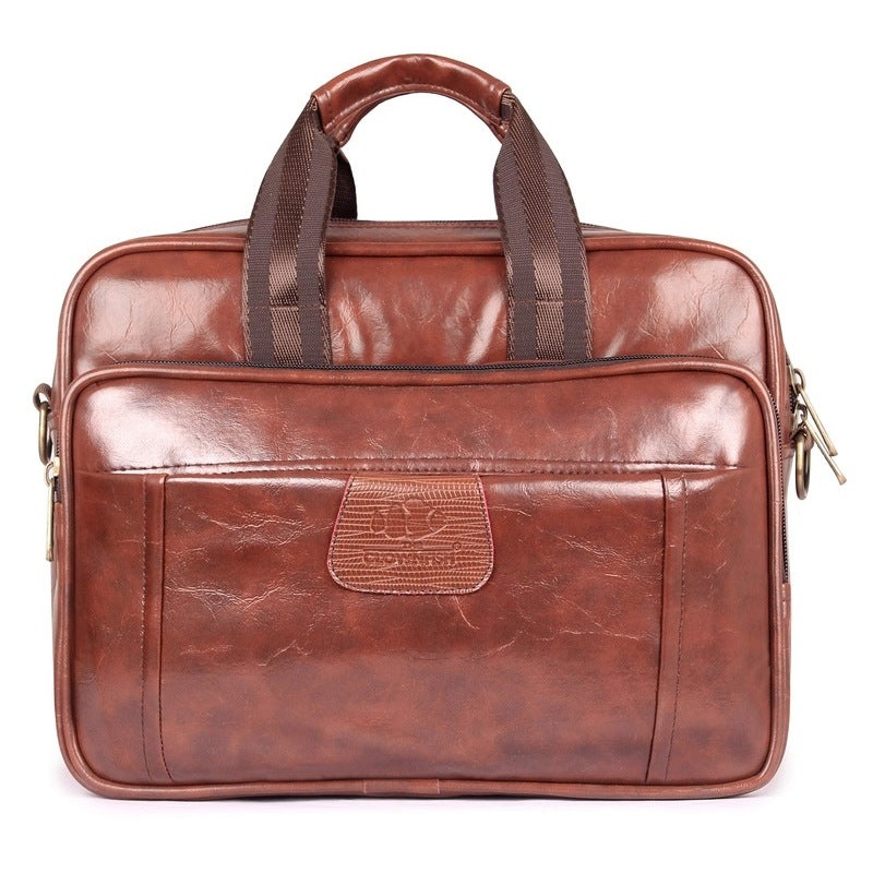 THE CLOWNFISH Commuter Series Tiffin Lunch Bag | Multipurpose | Burnt Brown