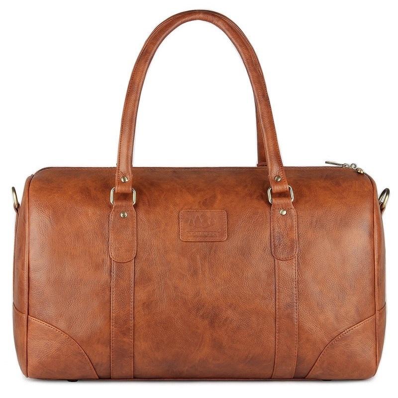 The Clownfish Synthetic 30 litre Brown Travel Duffle
