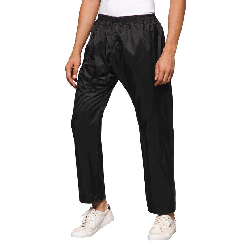 Mens Waterproof Reversible Rain Pants - Comfortable, Lightweight | Storage Bag Included | XXX-Large | Grey
