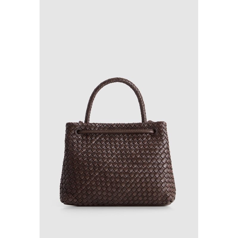 Margo Leather Weave Tote Bag