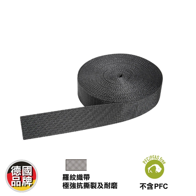 Webbing 20mm/5m Black