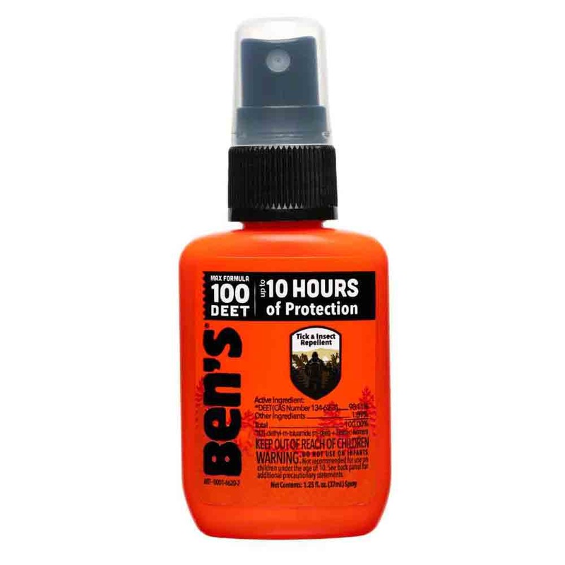 100% DEET  10 Ben's-100 Tick & Insect Repellent Pump Spray