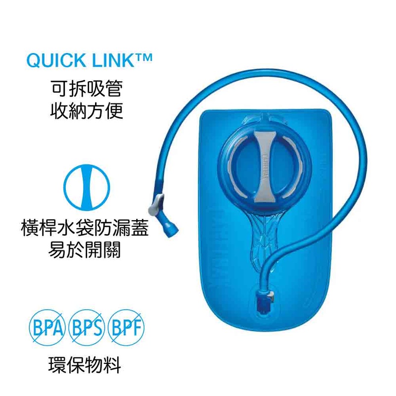 Crux Reservoir 1.5L Blue