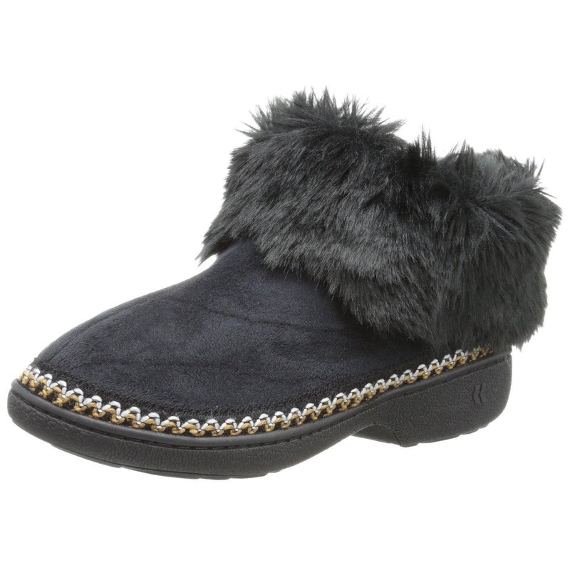Women's Faux-Fur Chunky Slipper Bootie