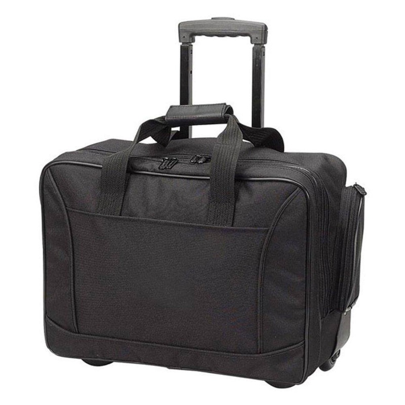 15" laptop Scan Express Wheeled Computer Briefcase