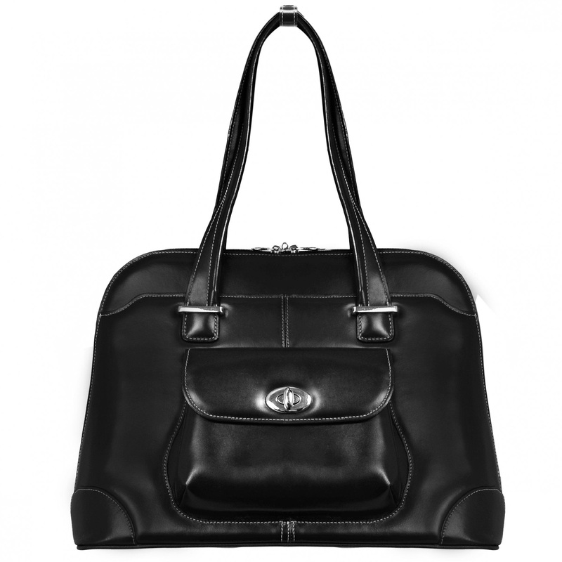 Avon 15.4" Leather Ladies' Laptop Briefcase