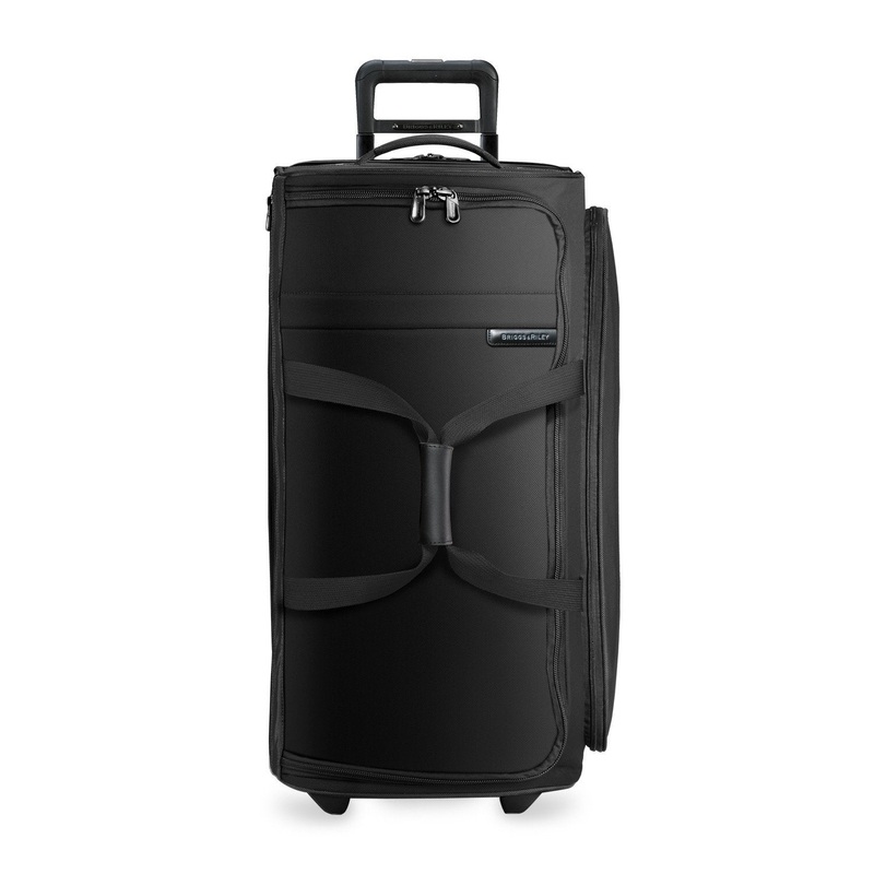 Dual Compartment Large Wheeled Duffle