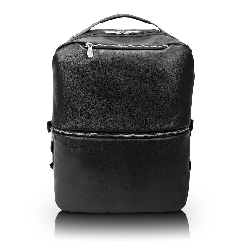 East Side 17" Nylon 2-In-1 Laptop & Tablet Convertible Travel Backpack & Cross-Body