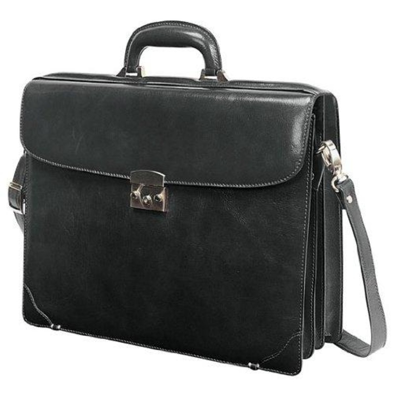 The Wall Street Leather Briefcase Bellino