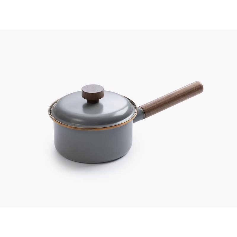 Barebones Enamel Saucepan