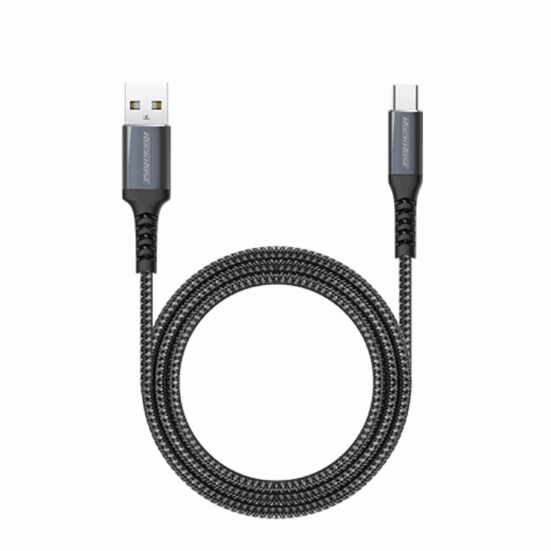 Rockrose Powerline AC1 1m Type-C Cable Midnight Blue