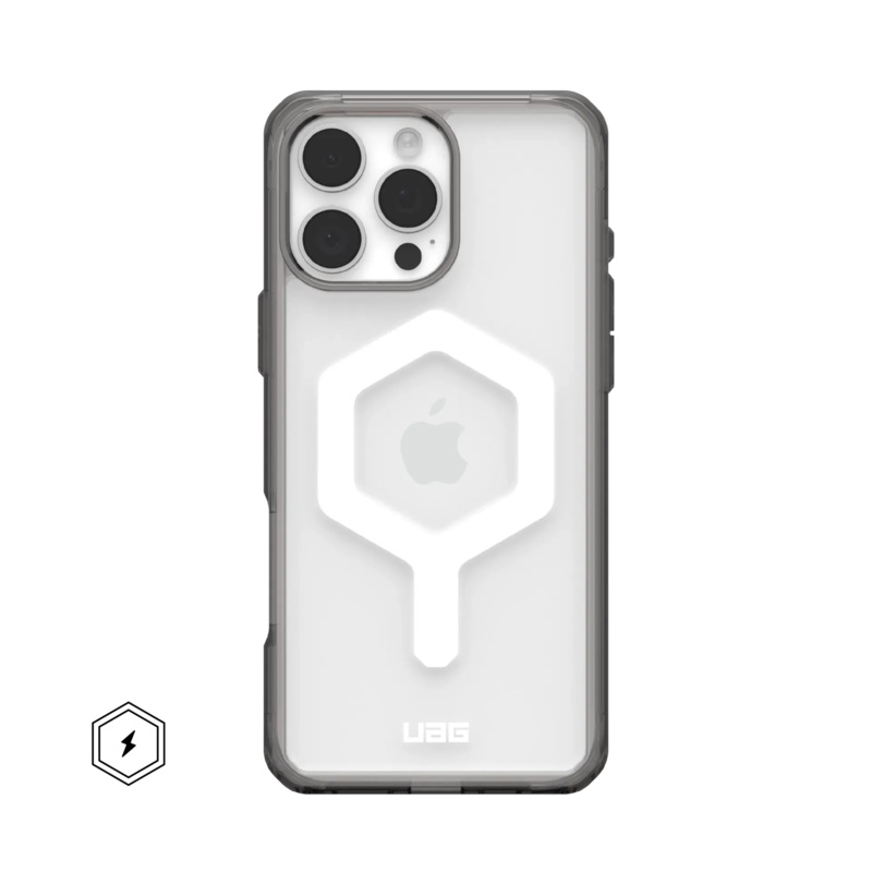 UAG iPhone 16 series Plyo Magsafe Case - Ash/White