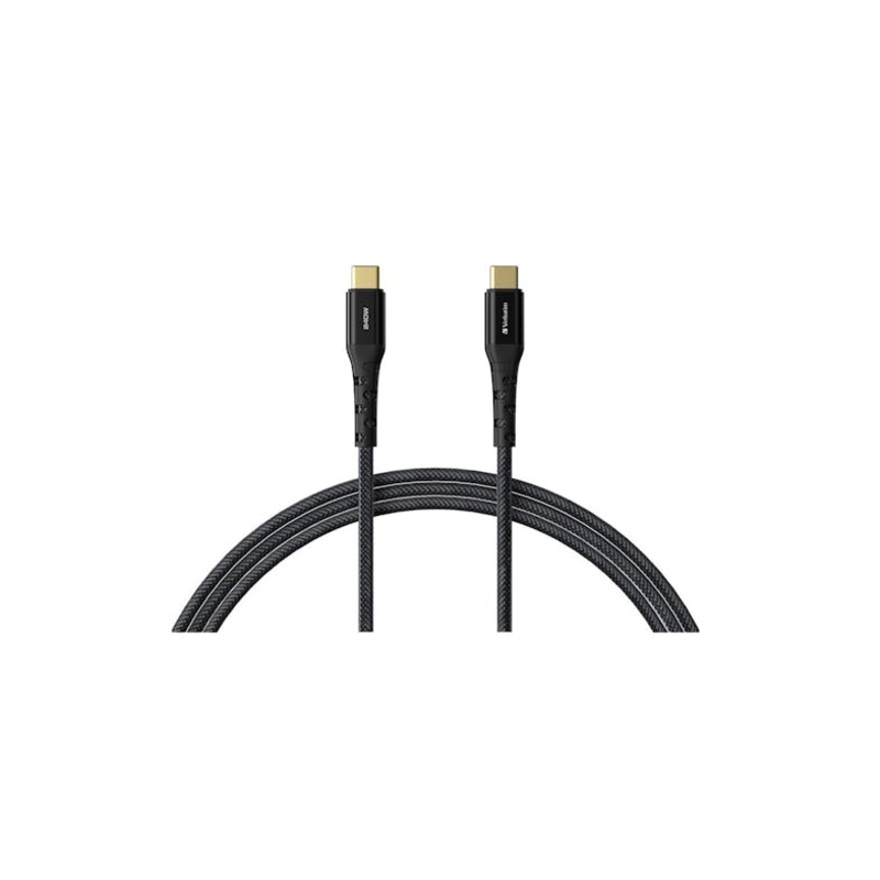 Verbatim Tough Max | E-Marker Kevlar USB-C Cable 240W 200cm - Black