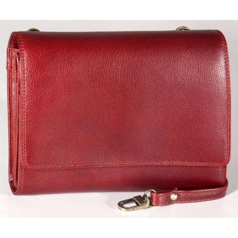 Derek Alexander Leather Ladies' Handbag with Organizer/Wallet