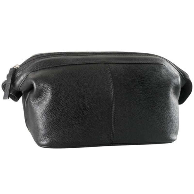 Derek Alexander Leather Unisex/Mens Toiletry Bag