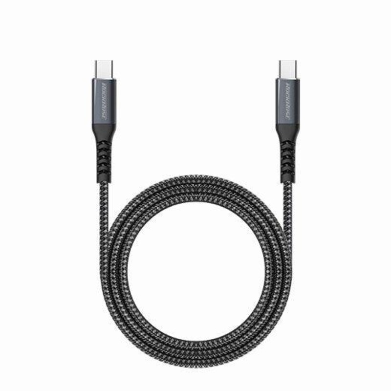 Rockrose Powerline CC1 1M Type-C to Type-C Cable - Midnight Blue