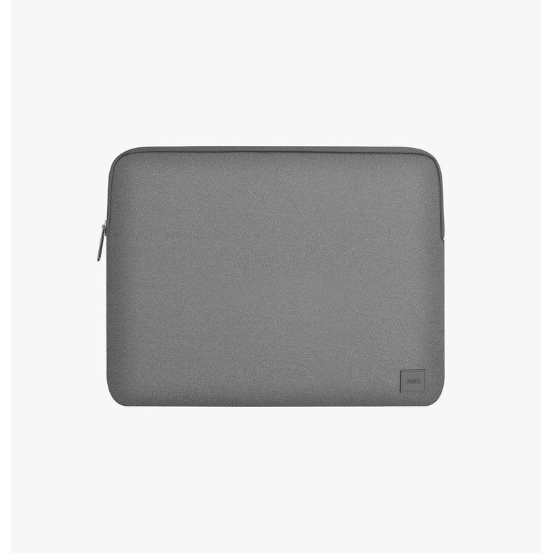 UNIQ Cyprus Water-Resistant Neoprene Laptop Sleeve (Up to 16") - Marl Grey
