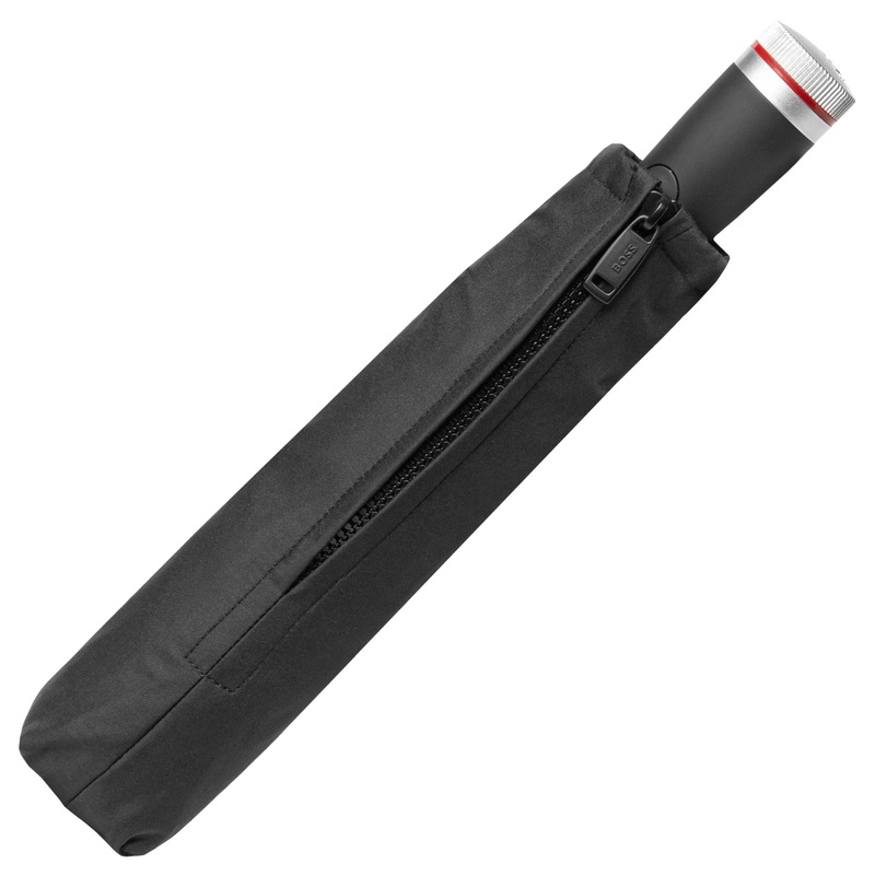 BOSS Gear - Taschenschirm Regenschirm 105 cm (rot)
