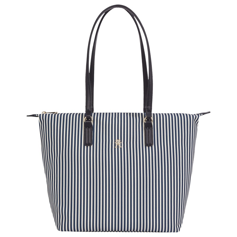 Tommy Hilfiger Poppy Summer - Shopper 48 cm (space blue stripe)