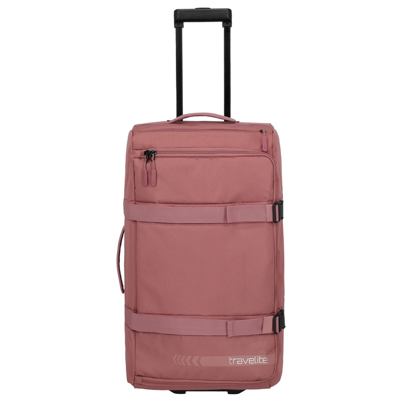 Travelite Kick-Off - Rollenreisetasche L 68 cm (rose)