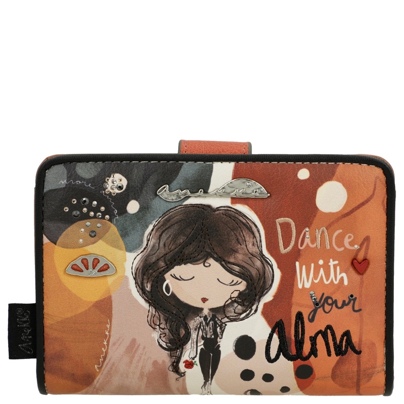 Anekke Alma - Geldbrse mit zustzlichem Kartenhalter 14 cm (multicolor)