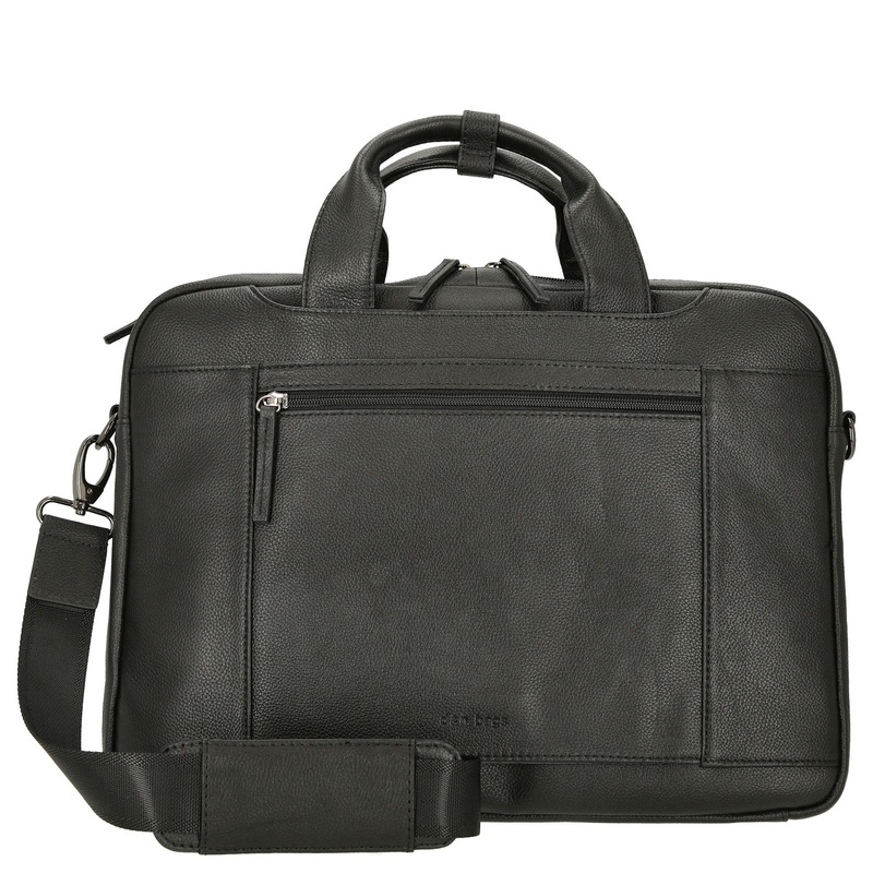 D&N Business Line - Aktentasche 40 cm Leder (black)