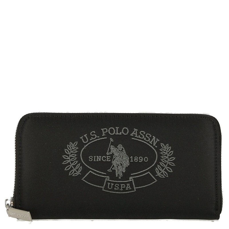 U.S. Polo Assn. Springfield - Geldbrse 19 cm (black)