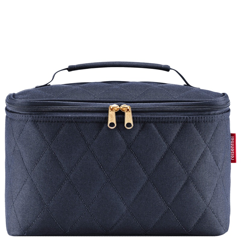 reisenthel travelling - Beautycase 28 cm (rhombus midnight gold)