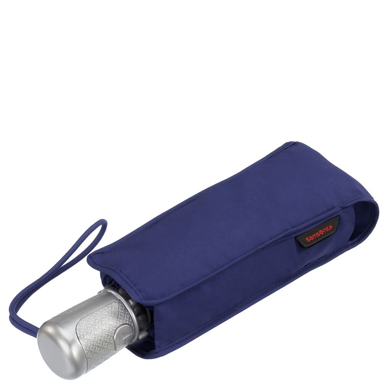 Samsonite Alu Drop S 4 Sect. Auto - Regenschirm (indigo blue)
