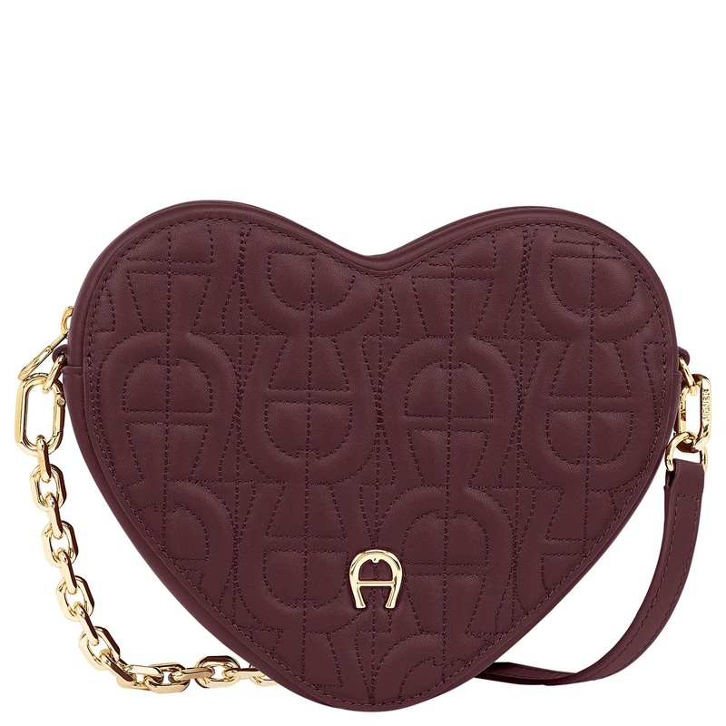 Aigner Fashion - Schultertasche 19 cm (port red)